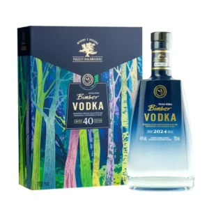 Bimber Vodka 40% zestaw z kieliszkami