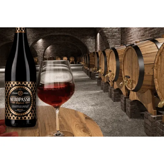 Biscardo Neropasso Rosso 0,75L czerw. wytrawne - obrazek 2