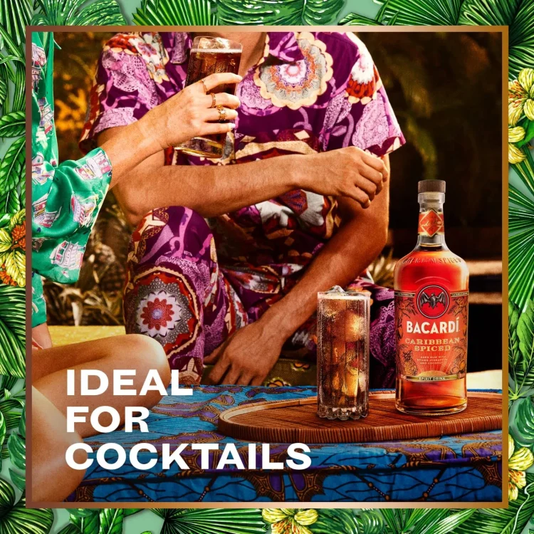 Bacardi Caribbean Spiced 0,7L - obrazek 3
