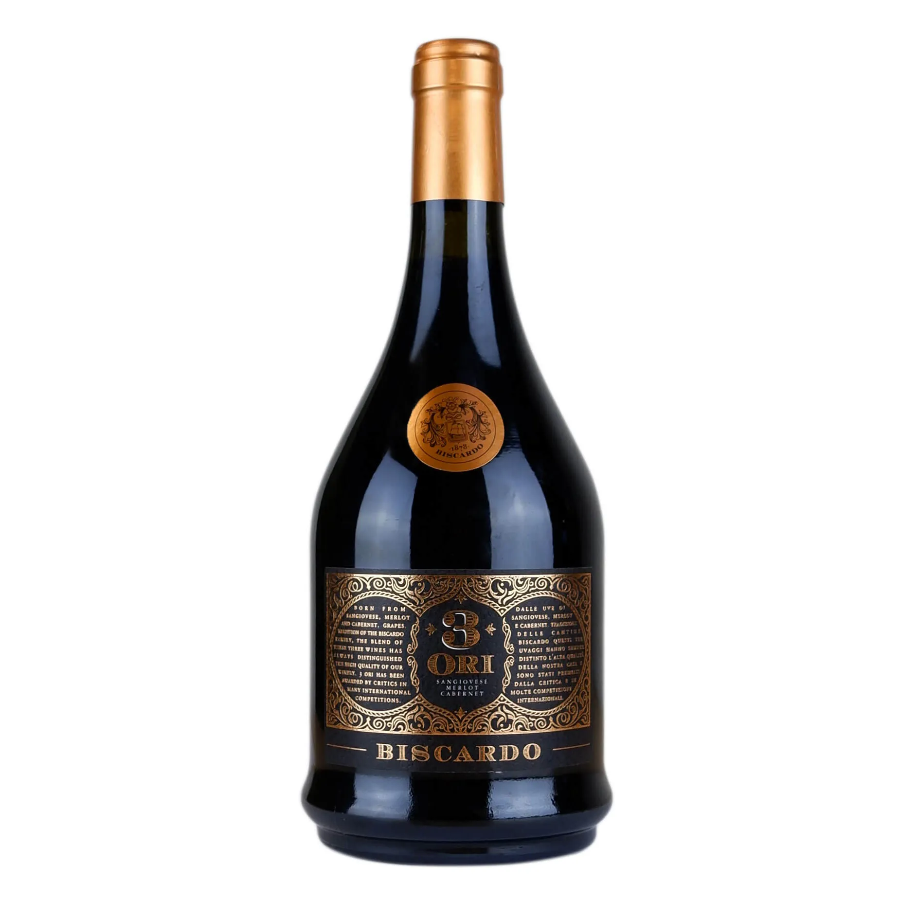Biscardo 3 ORI 0,75L czerwone wytrawne