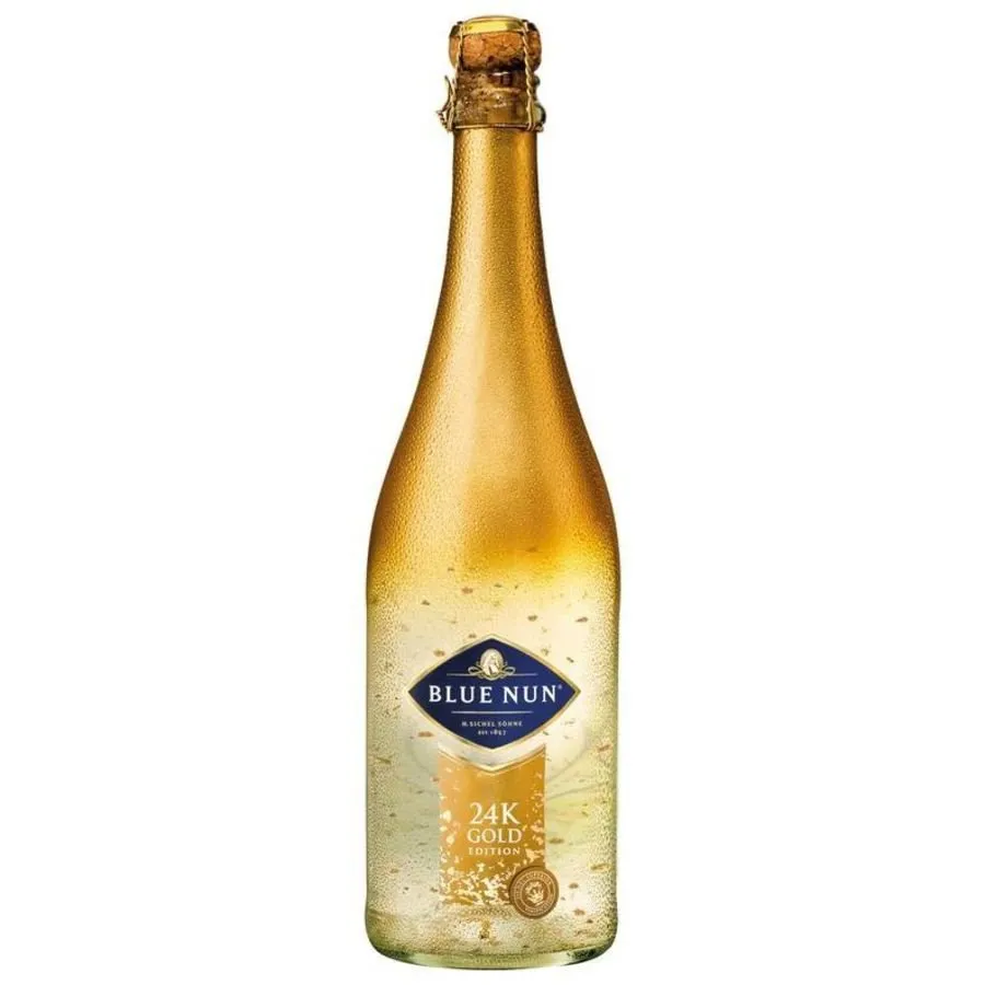 Blue Nun Gold 24K - musujące półwytrawne 0,75L