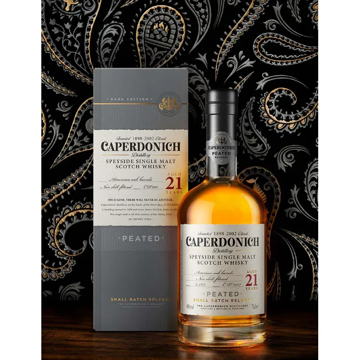Caperdonich 21YO Single Malt Peated 0,7L - obrazek 2