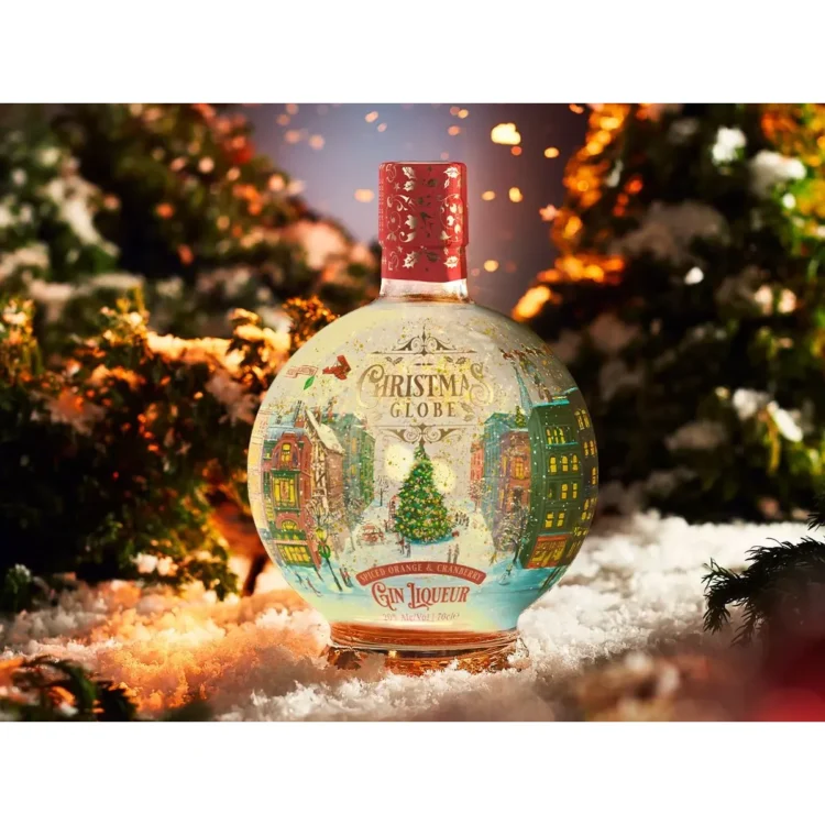 Christmas Globe Gin Liqueur Spiced Orange Cranberry 0,7L - obrazek 2