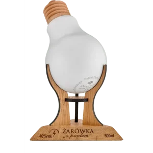 Dębowa Żarówka z Prądem 0,5L