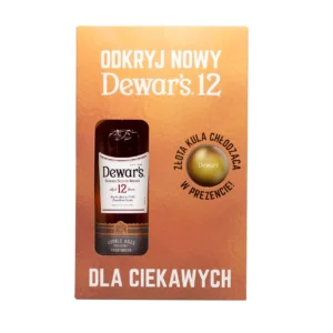 Dewar's 12YO Blended 0,7L z kulą chłodzącą