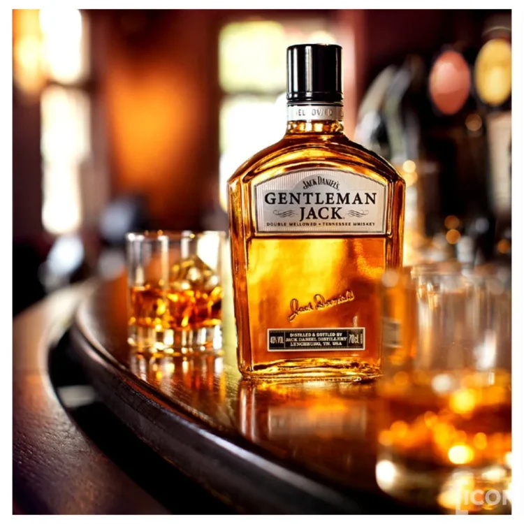 Gentleman Jack 0,7L+ szklanki - obrazek 2