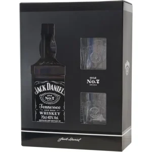 Jack Daniel's 0,7L + 2 szkl.