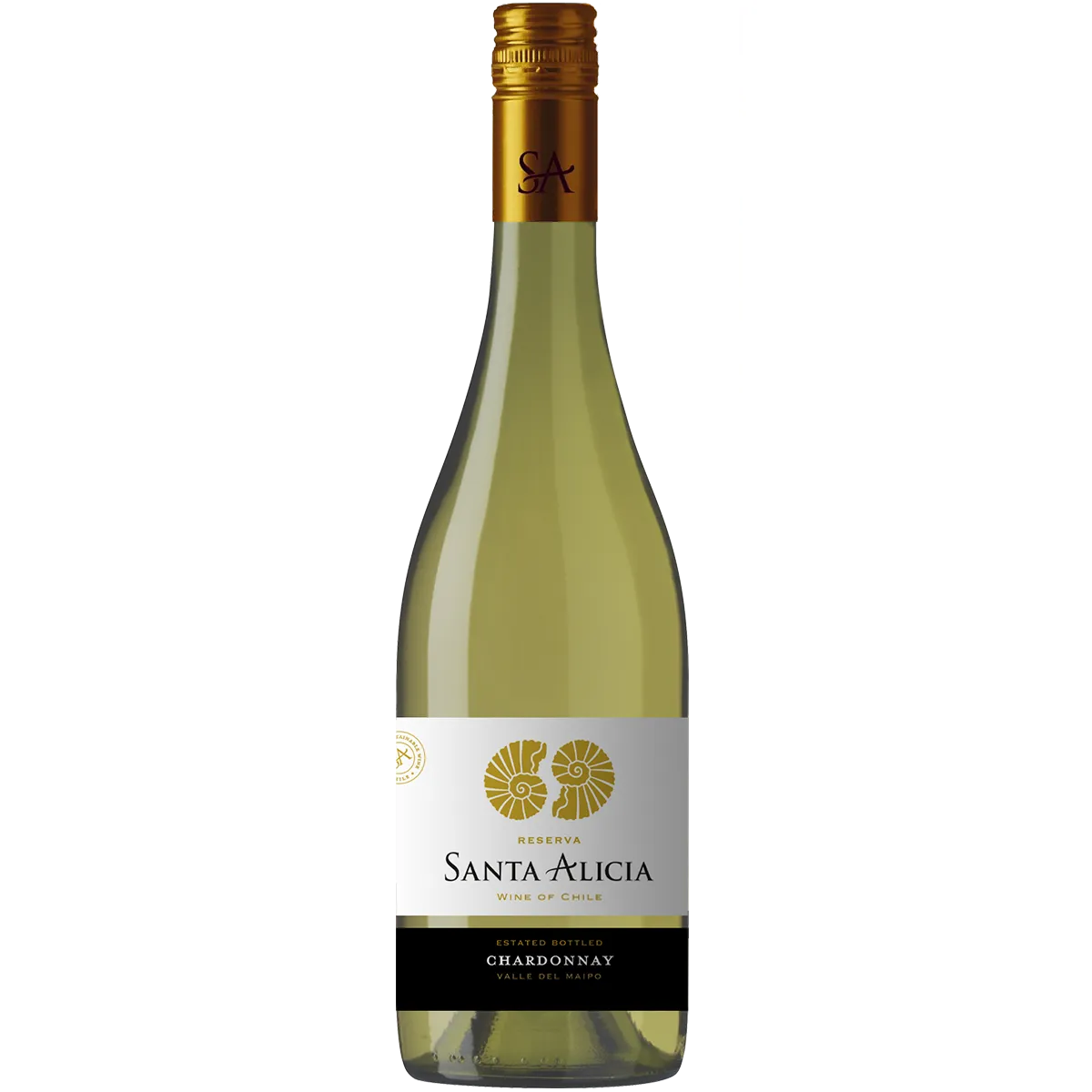 Santa Alicia Chardonnay Reserva 0,75L wytrawne