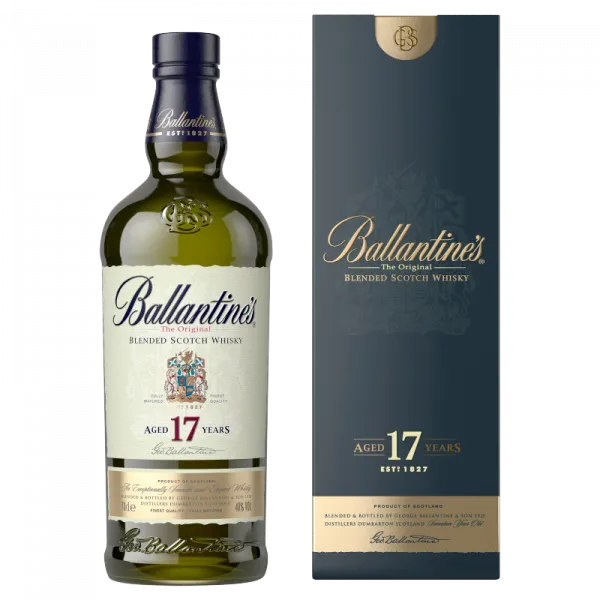 Ballantine's 17YO 0,7L w kart.