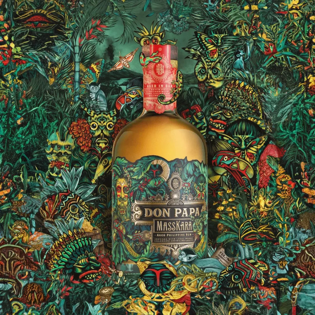 Don Papa Masskara 0,7L w tubie - obrazek 2