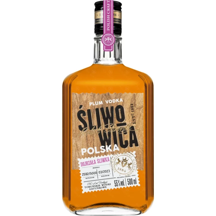 Śliwowica Polska 55% 0,5L