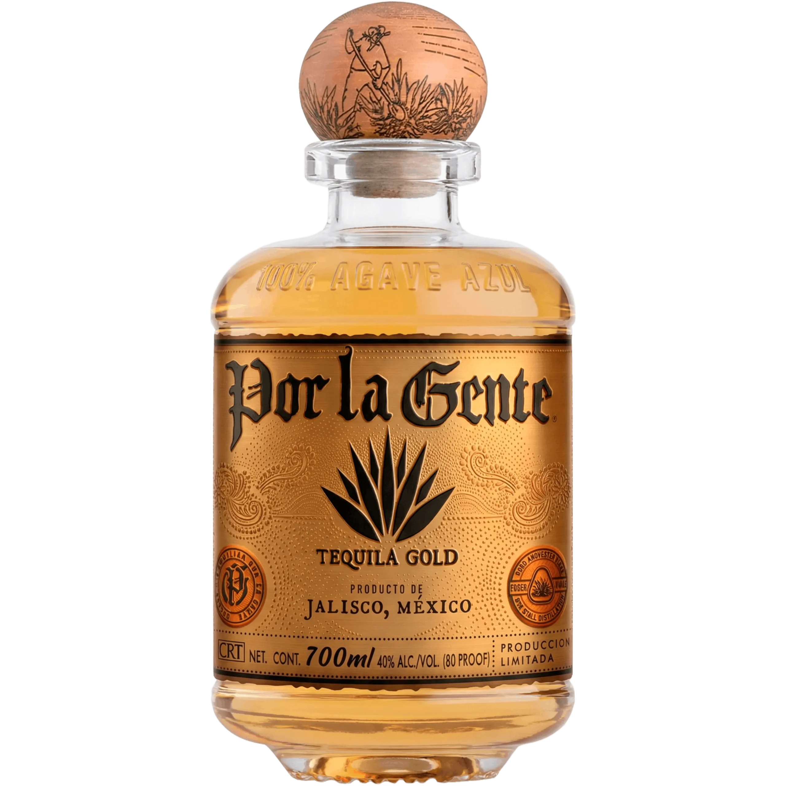 Por La Gente Gold 100% Agave 0,7L