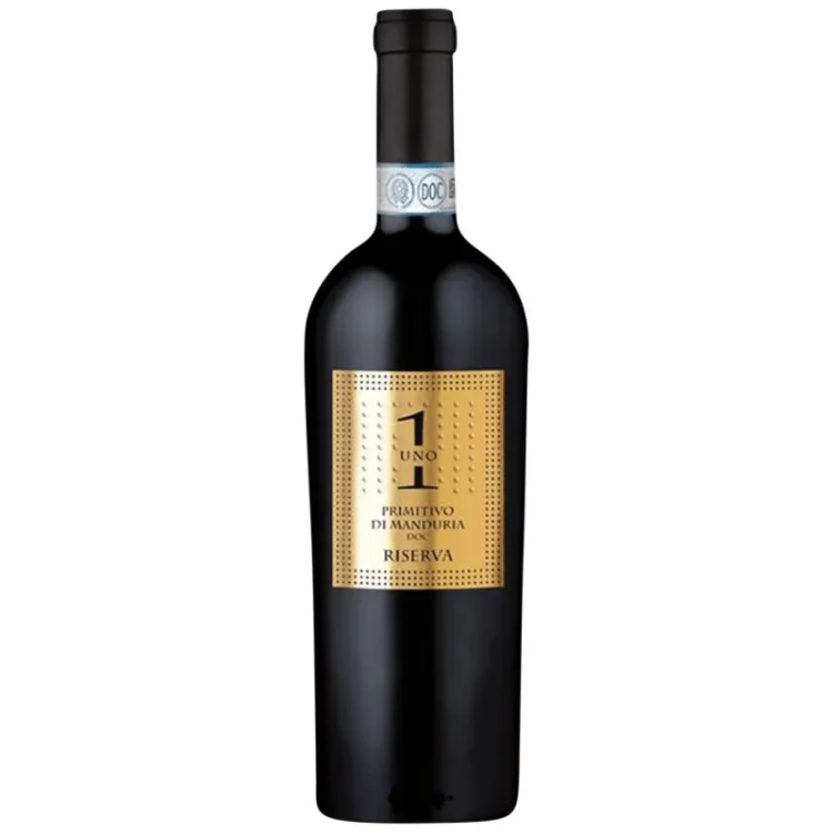 Uno 1 Primitivo di Manduria Riserva DOC 0,75L wytrawne