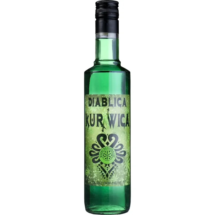 Diablica Kurnwica 76% 0,5L